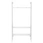 Wall mount a-frame outrigger comes with height adjustable shelving