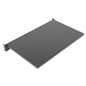 Gondola shelf in black matte finish