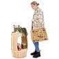 Barrel display with overall height of 30 inches