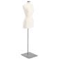 Female body form mannequin with fabric covered foam 