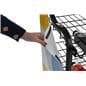 Bakers rack cart signage for BAKCRT4NBK with magnetic placement style 