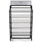 Bakery bread rack signage for BAKCRT6WBK includes 3 individually printed panels 