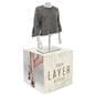 Branded cardboard display cube with sturdy 3mm construction