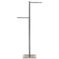 Boutique clothing rack with durable steel build