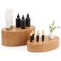 Cork display risers with a natural colorway