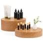 Cork display risers with 2 sizes offered 