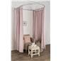 Semicircle changing room kit with 4.5 lb weight capacity