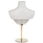 Jewelry bust stand has PU foam material 