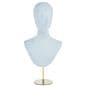 Jewelry head bust display with height adjustments 