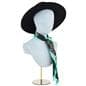 Jewelry head bust display with four vibrant colors