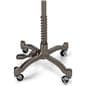 Mobile female sewing mannequin with 2 locking and 2 non-locking caster wheels 