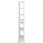 Gondola shelving unit with fold flat design