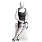 Female full body mannequins with abstract face and feet