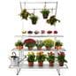 Steel nursery plant rack with robust build quality