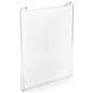 Durable Thick Acrylic gridwall t-shirt display 
