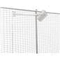Gridwall display light with adjustable head