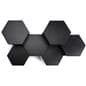 Hexagon museum plinth set with six flat sides