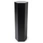 Hexagon retail pedestal with 36 inch overall height