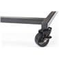 Flower bucket display stand with two locking wheels