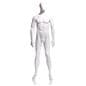 Full body mannequins in matte white