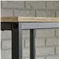 Wooden 5 tier bookshelf with heavy duty 1 inch shelves 