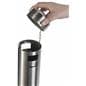 Smokers Pole with Brushed Stainless Steel