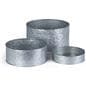 Round galvanized risers with versatile end use