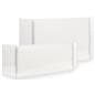 Acrylic protective splash guards with small and large size options