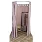 Portable dressing room with max weight capacity of 7 pounds