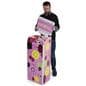 Floor standing custom retail beverage rack includes graphics with full bleed 