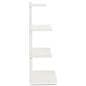 Tiered retail shelving display with three fourths inch thick shelves 
