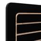 Retail slatwall panels with rounded edge