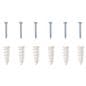 Retail slatwall panels wall mounting hardware