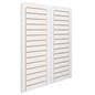 Retail slatwall panels in 24" x 48" vertical format