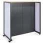 Rolling modular gondola unit with double sided display design