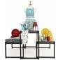 Large nesting tables have a capacity weight of 200 pounds per table
