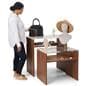 Wood nesting tables for retail display with weight capacity of 50 pounds