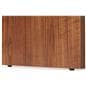 Wood nesting tables for retail display with feet gliders 