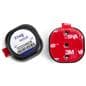 Lift and learn tags with 3M adhesive pads 