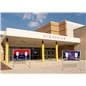 Multi-dispenser sanitizer stand with graphics and outdoor rated design