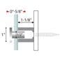 Wall Display System: Through Standoffs