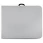 Folding portable 6 Foot backlit custom scrim cover and table set 