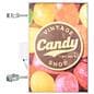 Solar LED Light Box Sign with 7-Day Programmable Timer