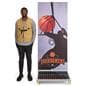 Solar Light Box Banner Stand with Lithium Iron Phosphate Battery