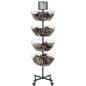Freestanding 4 Tier Basket Stand