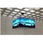 8' overhead hanging cube light box sign with full color graphics