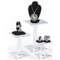 Retail Acrylic Square Riser Set