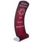 Curved Fabric Display Stand for Trade Shows