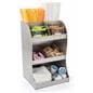 Coffee creamer display for restaurants and breakrooms