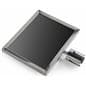 Silver 14” x 11” Stanchion Frame is Constructed from Steel
